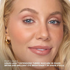 Thrive Causemetics Award-Winning Duo Kit, Makeup Gift Set for Women, Liquid Lash Extensions Mascara (Brynn - Rich Black), Mini Brilliant Eye Brightener Eyeshadow Highlighter Stick (Stella)