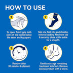 Dr. Scholl's Dry, Cracked Skin, Ultra Hydrating Foot Mask, 3 Pairs Moisturizing Socks: Intensely Moisturizes Repairs and Softens Rough Dry Skin with Urea & Essential Oils for Dry Cracked Feet