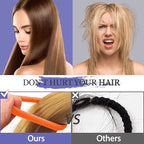 Hair Ties for Women And Kids, 100PCS Seamless Thick Cotton Hair Band, Elastic Baby Hair Ties No Damage Ponytail Holder, Rainbow (Set6)