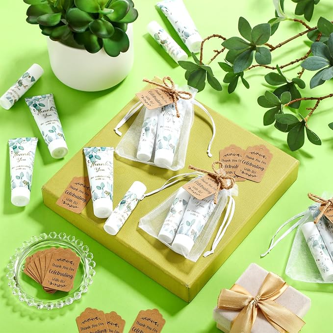 200 Pcs Baby Shower Wedding Party Tag(Eucalyptus)