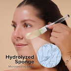 Ebanel Collagen Peptides Wash-Off Face Mask Set, 8 Pack Instant Skin Tightening and Lifting Masks, Brightening Face Mask with Niacinamide, Glutathione, Hyaluronic Acid, Vitamin C, Cica, B5, Albumen