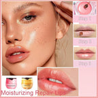 2 PCS Bee Lip Balm Honey Pot, Honey Watermelon Bee Lip Balm Sleeping Lip Mask Overnight with Sticks, Honey Pot Lip Balm Hydrating Exfoliating Prevention Dry and Crack Lip Scrubs