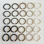 Hair Ties for Thick Hair,25PCS No Damage, Braided Elastics Hair Bands Ponytail Holders for Women