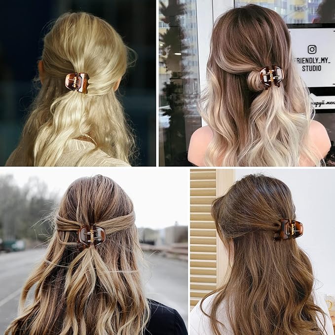 6 Pieces Hair Jaw Claws, Morhom 1.4 Inch Thick or Medium Hair Clips for Women and Girls