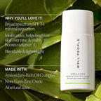 Well People Daygleamer Mineral Sunscreen Serum SPF 34, Blendable Formula with Vitamin C & Niacinamide Hydrates Skin and Delivers Broad-Spectrum Protection, Vegan & Cruelty Free, 1.7 Oz