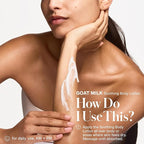 Kate Somerville Stressed Skin Saviors Travel Kit Goat Milk Cleanser, Cream, and Body Lotion Holiday Gift Set