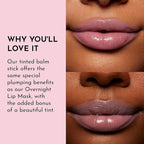 LAWLESS Women's Forget the Filler Lip Plumping Line Smoothing Tinted Balm, Cupid, Pink, 0.09 Ounce