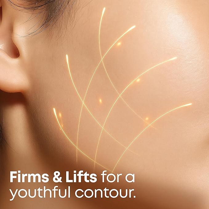 Clear Beauty 24K Gold & Collagen Face Mask – Firming & Moisturizing Sheet Masks For Radiant Glow & Smooth Texture – Dermatologist Tested, Anti-Aging, Korean Skin Care – Vegan Clean Beauty – 5 Count