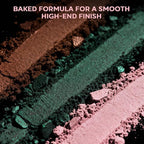 18 Color Eyeshadow Palette, Natural Nude Matte Shimmer Glitter, Long Lasting Baked Makeup Palette for Eye Highlight Blush, Earth Tones