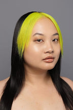 Good Dye Young Streaks and Strands Semi Permanent Hair Color (Glow On Yellow) - UV Protective Temporary Hair Color, 15-24+ Washes - Conditioning Yellow Hair Tint, PPD Cruelty-Free & Vegan