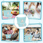 YOOLIFE Makeup Bag for Women - Personalized Makeup Pouch for Girlfriend Bridesmaid Wife | Travel Toiletry Bag for Her Mom | Skin Care Bag Birthday Gift for Sister Friend Mini Makeup Bag Sweet 16 Gifts