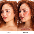 Sacheu Cheek STAY-N Liquid Blush for Cheeks — High Pigment, Buildable, Lightweight Cream Blush for Dewy & Radiant Flushed Cheeks — Long-lasting & Cruelty Free, I'm Hot