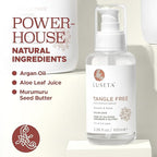 Luseta Tangle Free Routine Hair Serum Oil for Women and Men Detangling with Keratin and Argan Oil, Color Safe for Curly and Wavy Hair, Paraben & Gluten Free 3.38oz