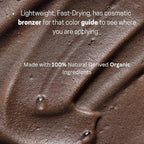 Chocolate Glaze Self-Tanning Mousse – Rich Medium Bronzed Foam | Streak-Free, Non-Sticky, Unscented | Instant Dark Chocolate Glow for Face & Body, With Natural Colour-Fix Technology