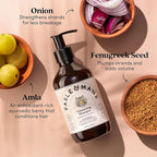 Fable & Mane Volumizing Shampoo, adds Weightless Volume from Root to Ends. Cleanses and Shine-Boosting with Alma For Thinning, Fine or Medium Hair Types