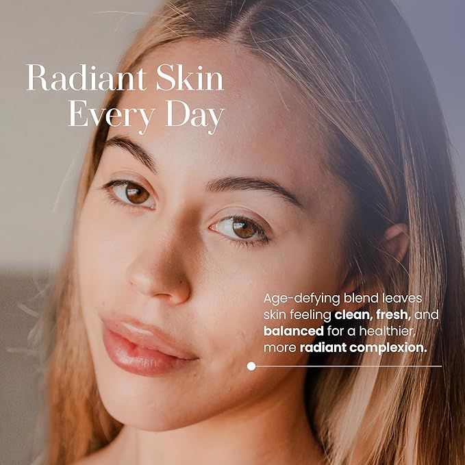 Hylunia Facial Cleansing Gel, Hydrating Cleanser & Makeup Remover w/Hyaluronic Acid, Organic Lavender & Plant Extracts. Deep Cleans, Balances Skin, Soothes Acne-Prone Skin. Sulfate Free. 5.1 fl. oz.