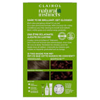 Clairol Natural Instincts Demi-Permanent Hair Dye, 4RR Dark Red Hair Color, Pack of 3