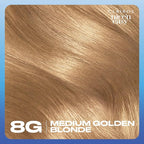 Clairol Nice'n Easy Permanent Hair Dye, 8G Medium Golden Blonde Hair Color, Pack of 1