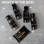 200 Piece Hotel Soap & Bulk Toiletries - Hotel Essentials for Guests - Hotel Shampoo & Conditioner Supplies for Guests, Hotel Toiletries Bulk Set, Hotel Soaps & Toiletries Bulk, Hotel Amenities Bulk