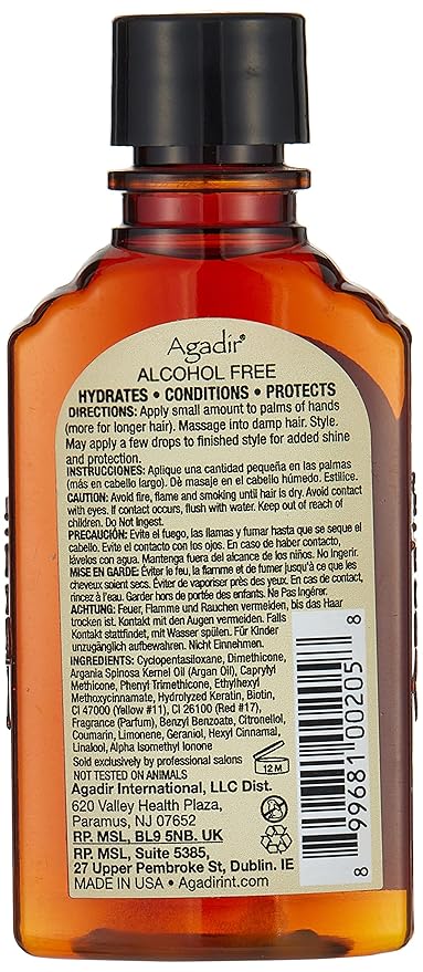 AGADIR Argan Oil Hair Treatment, 2.25 Fl Oz