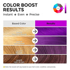 Semi Permanent Hair Color - 6 oz Color Depositing Conditioner with Shea Butter & Almond Oil- Color Conditioner Depositing Hair Mask - Vegan, Paraben, Ammonia & Sulfate Free -Purple