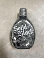 Millennium Tanning SOLID BLACK 100X Dark Tanning Lotion Indoor Outdoor Tan Enhancing Silicone Bronzer Tanning Bed Lotion 13.5 Fl oz (400 ml)