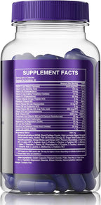 The Mane Choice MANETABOLISM Plus Healthy Hair Growth Vitamins - Supplements for Longer, Thicker, Healthier Hair - Hair Skin & Nails Vitamins for Women & Men (60 Capsules) Packaging May Vary