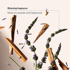 Suave Men’s Stress Relief Body + Face Wash, Gentle Moisture with Lavender & Cedarwood All Day Fresh Scent, 18 oz, 6 Pack