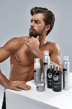 Avenue Man Argan Oil Mousse - Thickening & Volumizing Mousse for Men - Strong Hold, Frizz Control & Humidity Resistance - Herbal-Infused Mens Hair Foam - Long-Lasting Hair Mousse for Men (6.0 oz)