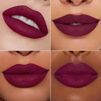 MAKI YIKA Dark Purple Lipstick for Women Color Stay Long Lasting Lipsticks, No Smudge Purple Matte Liquid Lipstick Transferproof Cruelty-Free Lip Color, In Charge