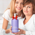 New Miuz Lavender Vitamin InShower Body Conditioner Soft Skin Natural Post Shower Care Moisturizer for Body Legs Nourishing Bath Oil Lavender Vanilla Self Care Spa Gift