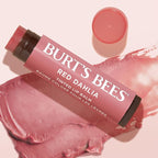 Burt's Bees Lip Tint Balm Stocking Stuffers Gifts, Long Lasting 2 in 1 Duo Tinted Balm Formula, Color Infused with Hydrating Shea Butter for a Natural Looking Buildable Finish, Red Dahlia (2-Pack)