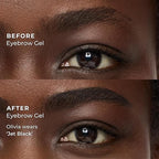 WUNDERBROW Eyebrow Gel, Waterproof, Smudgeproof, Long Lasting, Shade: Jet Black, Vegan and Cruelty-Free