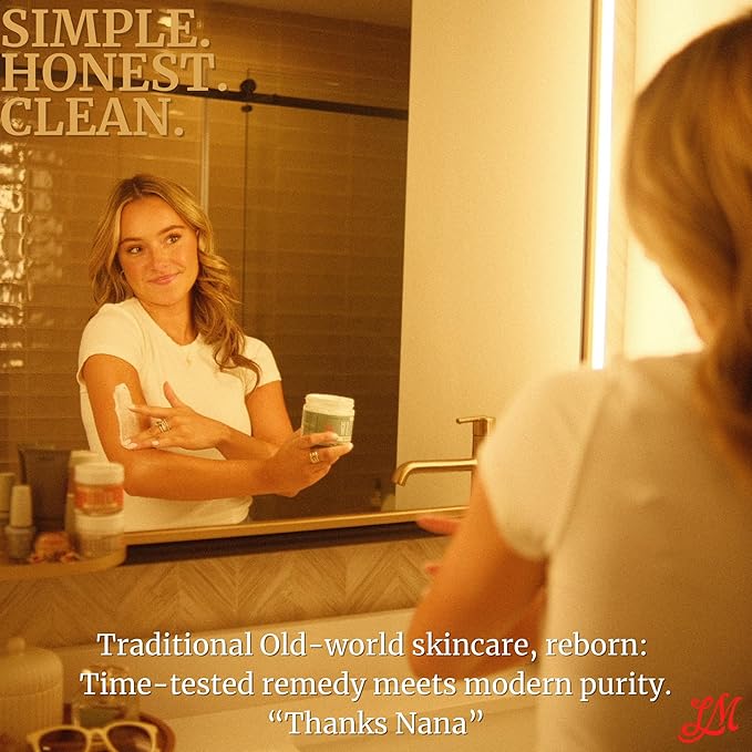 Whipped Tallow 24oz - All Natural Face Cream + Whole Body Moisturizer for Dry Skin - Made With Eucalyptus Oil - No Preservatives, Parabens or Seed Oils -USA Made (Eucalyptus Tea Tree)