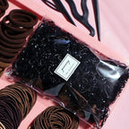 YANRONG 1159PCS Hair Accessories for Woman Set Seamless Ponytail Holders Variety Hair Scrunchies Hair Bands Scrunchy Hair Ties For Thick and Curly (Brown)