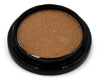 Antique Gold Carmel Bronze Shimmer Pressed Powder Single Vegan Eyeshadow; Talc, Paraben & Cruelty Free