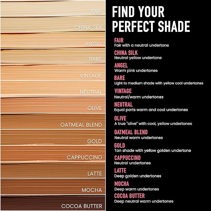 Frankie Rose Cosmetics Matte Perfection Foundation Makeup – Long-Lasting, Hydrating Foundation for Semi-Matte Finish - Full Coverage for All Skin Types - (Fair) 1.0 US fl oz / 30 ml