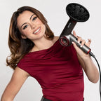 CHI Lava Brushless Motor Hair Dryer, Foldable Design, Faster, Quieter Drying, Reduces Frizz & Enhances Shine, Customizable Heat & Speed Settings