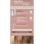 L’Oreal Paris Excellence Universal Nudes Permanent Hair Color, Ammonia Free Hair Dye for Gray Hair Coverage, 7N Natural Dark Blonde, 1 Hair Dye Kit