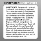 Dr. Berg Scalp & Hair Serum (Improved Formula) with Vitamin D3 & E - Clinically Tested, Paraben- and Sulfate-Free Hair Oil for Women & Men - Includes Rosemary Oil, Castor Oil & Jojoba Oil - 2 Fl oz