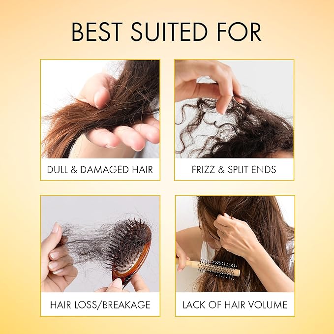 Botanic Hearth Hair Oil for Hair Growth | Strengthening Dry, Frizzy, Damaged Hair & Scalp Treatment | No Parabens or Harmful Sulfates | All Hair Types | Batana Hair Oil - 6.7 Fl Oz