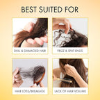 Botanic Hearth Hair Oil for Hair Growth | Strengthening Dry, Frizzy, Damaged Hair & Scalp Treatment | No Parabens or Harmful Sulfates | All Hair Types | Batana Hair Oil - 6.7 Fl Oz