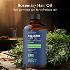 Botanic Hearth Rosemary Oil for Hair Growth | Strengthening Biotin, Jojoba, Castor Hair Growth Oil for frizzy hair | Dry, Damaged Scalp Treatment | Color Safe | All Hair Types | 2 Fl Oz