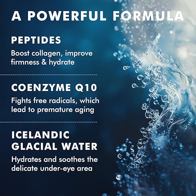 skyn ICELAND Hydro Cool Firming Under Eye Patches. Eye Gel Mask to Firm And Reduce Wrinkles, Fine Lines, Dark Circles, Puffy Eyes & Bags, 4 Pairs