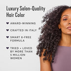 Madison Reed Radiant Hair Color Kit - 3NNA Cool Black-Brown with Ash Undertones (Positano Black), Dimensional Gray Hair Blending Permanent Hair Dye, PPD-Free & Ammonia-Free, 1 Pack