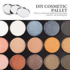 20pcs Metal Makeup Eyeshadow Jars Pan Palettes Tin