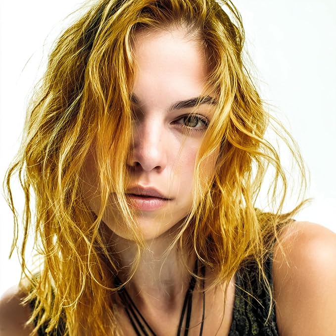 VOLLUCK Temporary Hair Color Spray, Instant Washable Hair Dye for All Hair Types, Vibrant Color for Party, Halloween, Cosplay, and Daily Use (#1 Blonde)