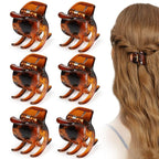 6 Pieces Hair Jaw Claws, Morhom 1.4 Inch Thick or Medium Hair Clips for Women and Girls