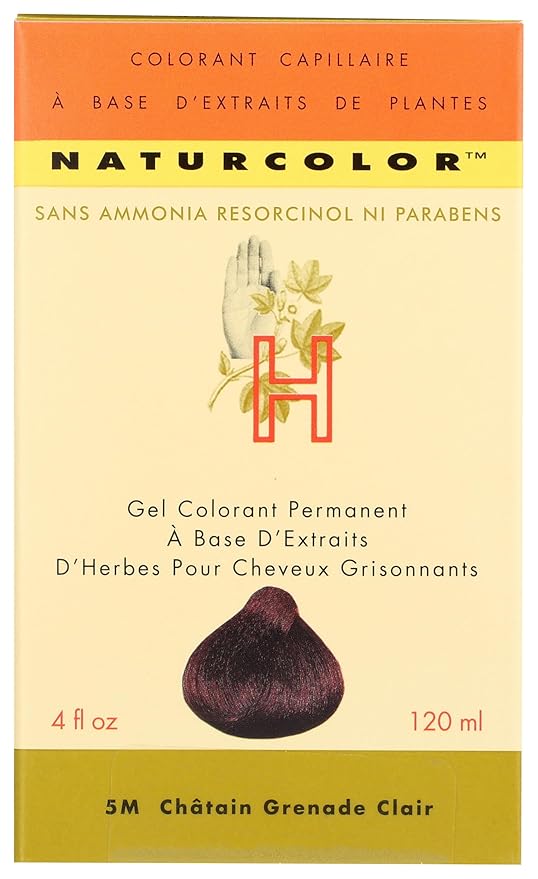 naturcolor Haircolor - Light Pomegranate Chestnut Hair Dye, 4 Fl Oz (5M)