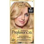L'Oreal Paris Superior Preference Fade-Defying + Shine Permanent Hair Color, 8 Medium Blonde, Pack of 1, Hair Dye